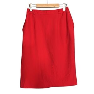Vintage 100 Wool Pencil Skirt, fits S